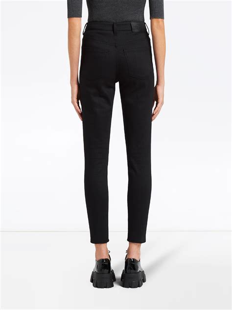 prada womens jeans|prada women's skinny jeans.